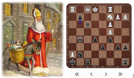 Vabilo na Miklavžev spletni šahovski turnir 2021