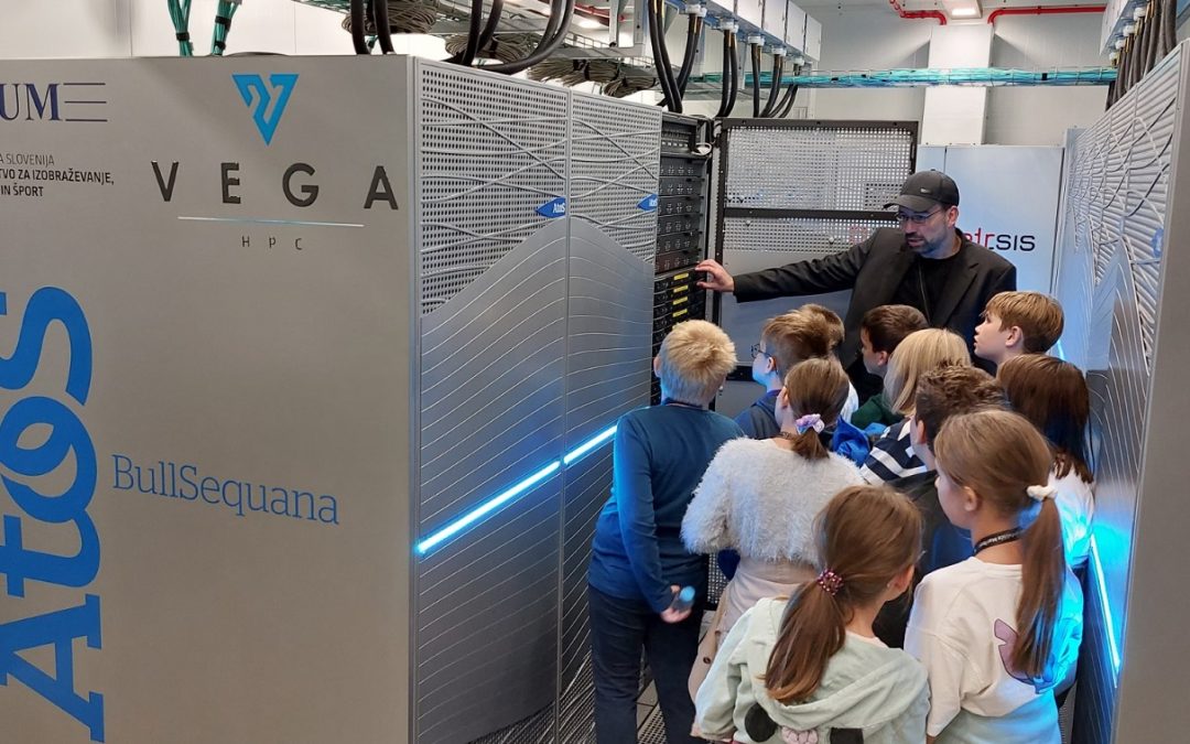 Ogled superračunalnika HPC Vega